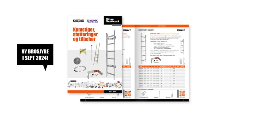 Ny Brosjyre! Kumstiger, støtteringer og tilbehør